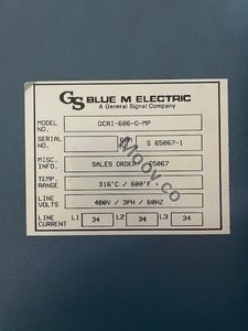 BLUE M DCRI-606-G-MP